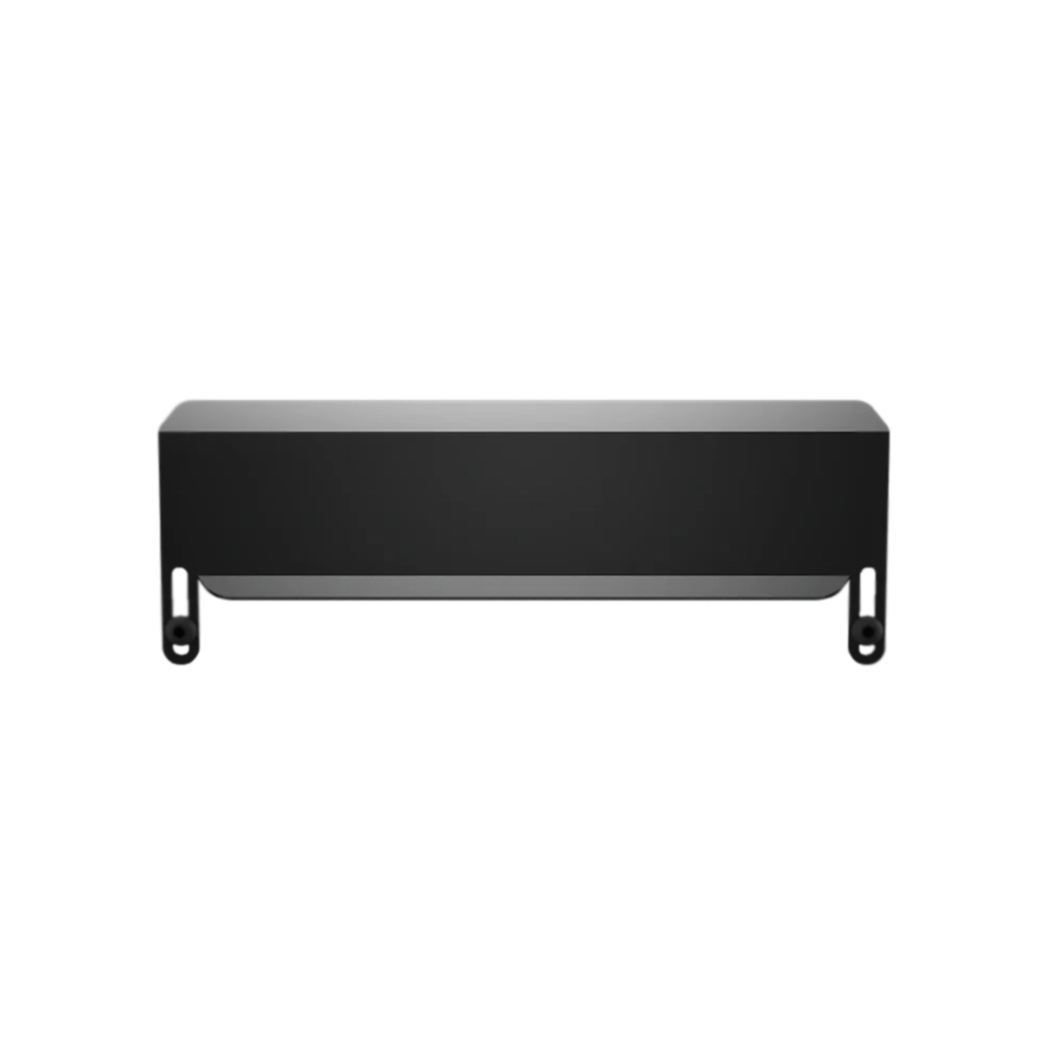 | Front view of the SIMGASM heel rest and its two mounting points